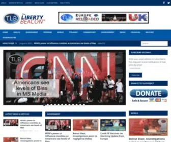 Thelibertybeacon.com(The Liberty Beacon) Screenshot