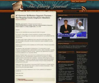 Thelibertyjournal.com(Political News and Opinion) Screenshot