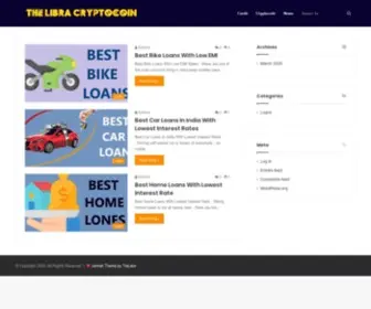 Thelibracryptocoin.com(All About Money) Screenshot