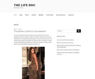 Thelifedoc.com(Modeling Trends) Screenshot