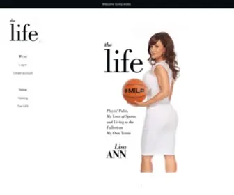 Thelifelisaann.com(The Life Lisa Ann) Screenshot