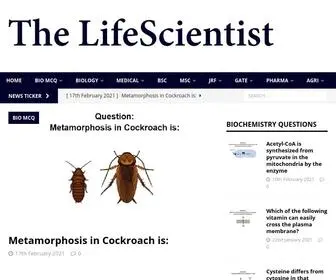 Thelifescientist.in(Thelifescientist) Screenshot