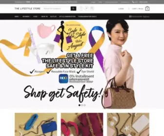 Thelifestylestore.com.ph(The most Trusted Original and Chic Online Place for your fashion needs) Screenshot