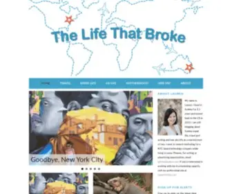 Thelifethatbroke.com(The Life That Broke) Screenshot