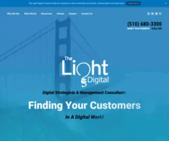 Thelightdigital.com(The Light Digital) Screenshot