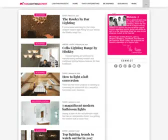 Thelightingexpert.com(LIFESTYLE AND HOME INTERIOR BLOG) Screenshot