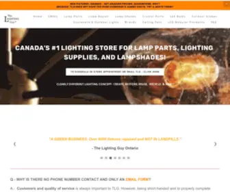 Thelightingguyontario.com(The Lighting Guy Ontario (TLG)) Screenshot