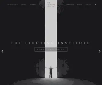 Thelightinginstitute.com(We share our passion for light) Screenshot