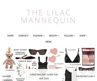 Thelilacmannequin.com(The Lilac Mannequin) Screenshot