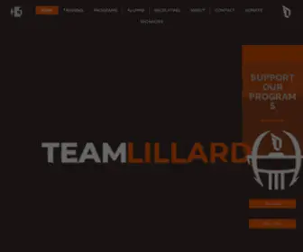 Thelillardfoundation.org(Team Lillard Foundation) Screenshot