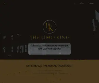 Thelimoking.com(Experience the royal treatment with The Limo King) Screenshot