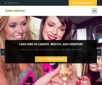 Thelimopeople.co.uk(Limo hire Cardiff) Screenshot