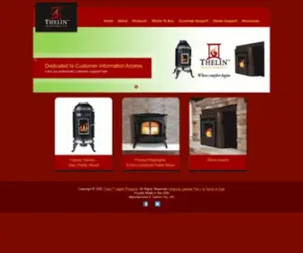 Thelinco.com(Hearth Products) Screenshot