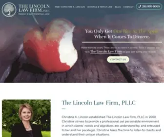 Thelincolnlawfirm.com(The Lincoln Law Firm) Screenshot