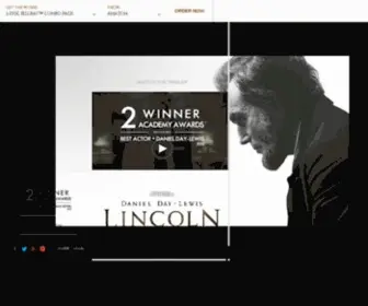 Thelincolnmovie.com(Lincoln) Screenshot