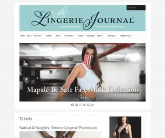 Thelingeriejournal.com(The Lingerie Journal) Screenshot