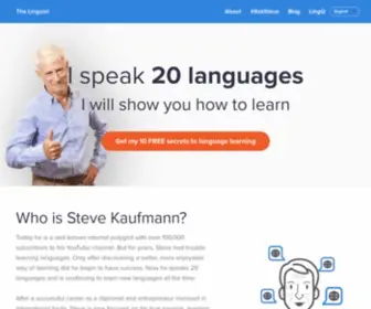 Thelinguist.com(The Linguist) Screenshot