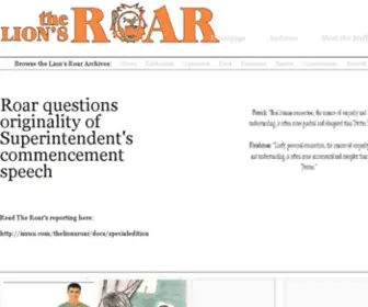 Thelionsroar.com(The) Screenshot