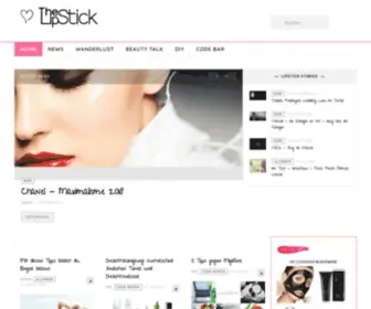 Thelipstick.net(Schönheit) Screenshot