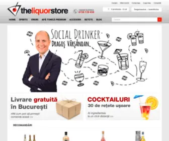 Theliquorstore.ro(Cel mai complet magazin de bauturi) Screenshot