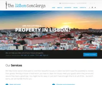 Thelisbonconcierge.com(Premium short) Screenshot