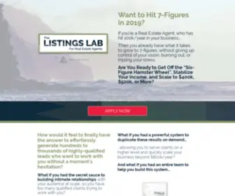 Thelistingslab.com(The Listings Lab) Screenshot