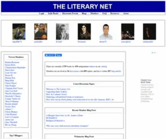 Theliterarynet.com(Theliterarynet) Screenshot