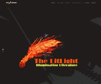 Thelitlight.com(Illuminating Literature) Screenshot