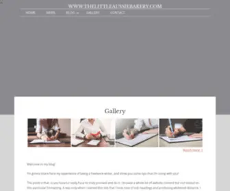 Thelittleaussiebakery.com(thelittleaussiebakery) Screenshot