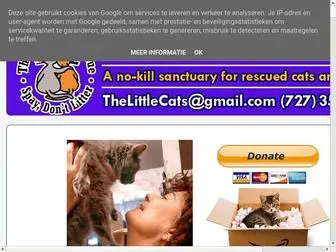 Thelittlecatsrescue.org(The Little Cats Rescue) Screenshot