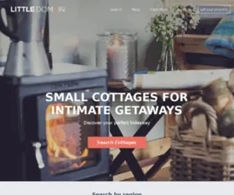 ThelittleDomain.com(Small Cottages and Romantic Breaks Throughout the UK) Screenshot