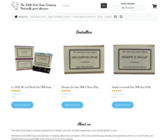 Thelittlegoatsoapcompany.co.uk(The Little Goat Soap Company) Screenshot