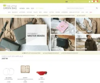 Thelittlegreenbag.com(Bags, wallets and accessories of designer brands) Screenshot