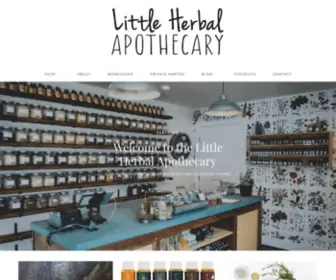 Thelittleherbal.com(Little Herbal Apothecary) Screenshot