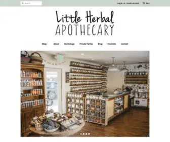 Thelittleherbalapothecary.com(Little Herbal Apothecary) Screenshot