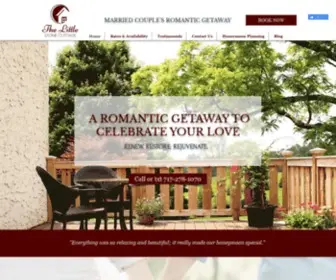 Thelittlestonecottage.com(Married Couples Getaway) Screenshot