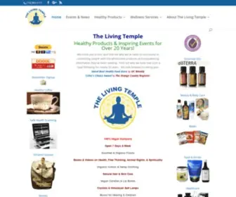 Thelivingtemple.com(The Living Temple) Screenshot