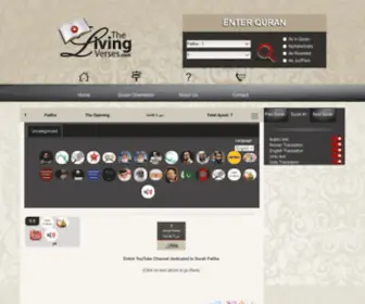 ThelivingVerses.com(The Living Verses) Screenshot