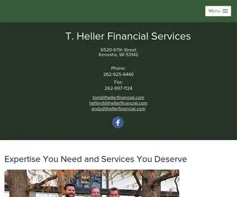 Thellerfinancial.com(T. heller financial) Screenshot