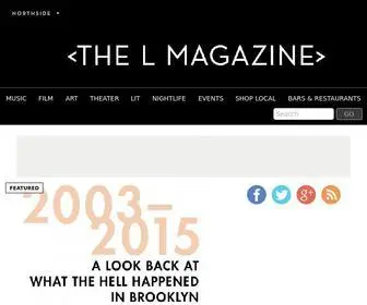 Thelmagazine.com(The L Magazine) Screenshot