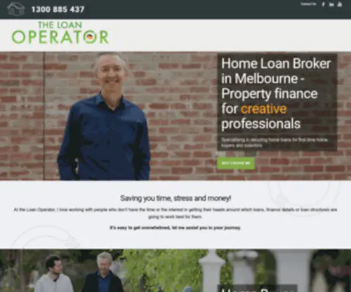 Theloanoperator.com.au(Mortgage Broker Service) Screenshot