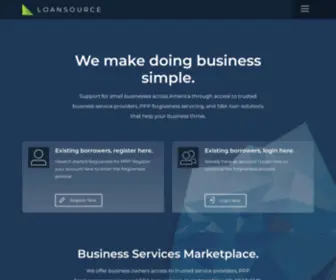 Theloansource.com(The Loan Source) Screenshot