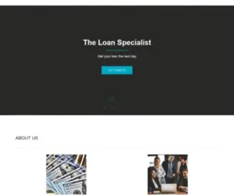 Theloanspecialist.com(Theloanspecialist) Screenshot