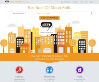 Thelocalbest.com(The Local Best (Sioux Falls Area (SD))) Screenshot