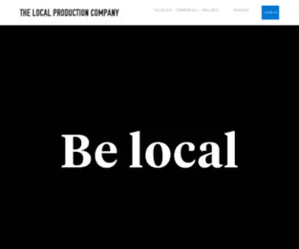 Thelocalproductioncompany.com(The Local Production Company) Screenshot