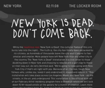 Thelockerroomnyc.com(The Locker Room) Screenshot