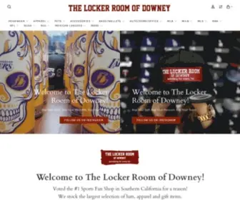 Thelockerroomofdowney.com(The Locker Room of Downey) Screenshot