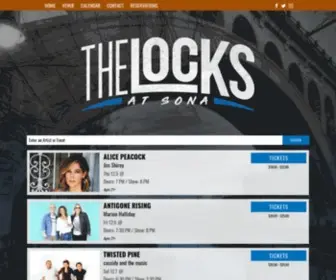 Thelocksmusic.com(The Locks At Sona) Screenshot