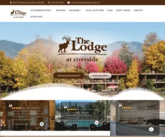 Thelodgeatriverside.com(The Lodge at Riverside) Screenshot