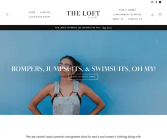 Theloftames.com(The Loft Resale) Screenshot